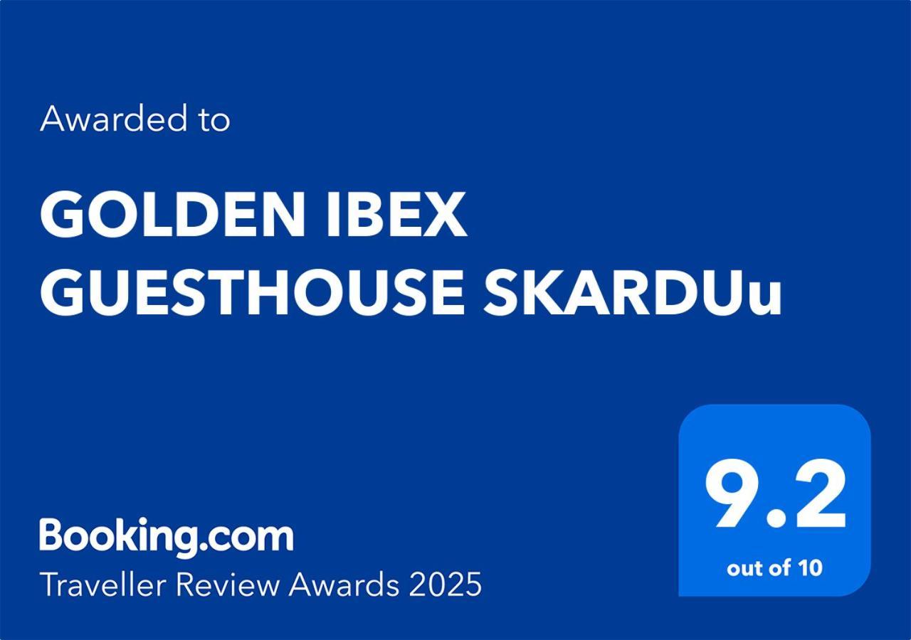 Golden Ibex Resort Скарду Екстериор снимка